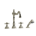 Riobel 4-Piece Deck-Mount Tub Filler With Hand Shower RT12XPN